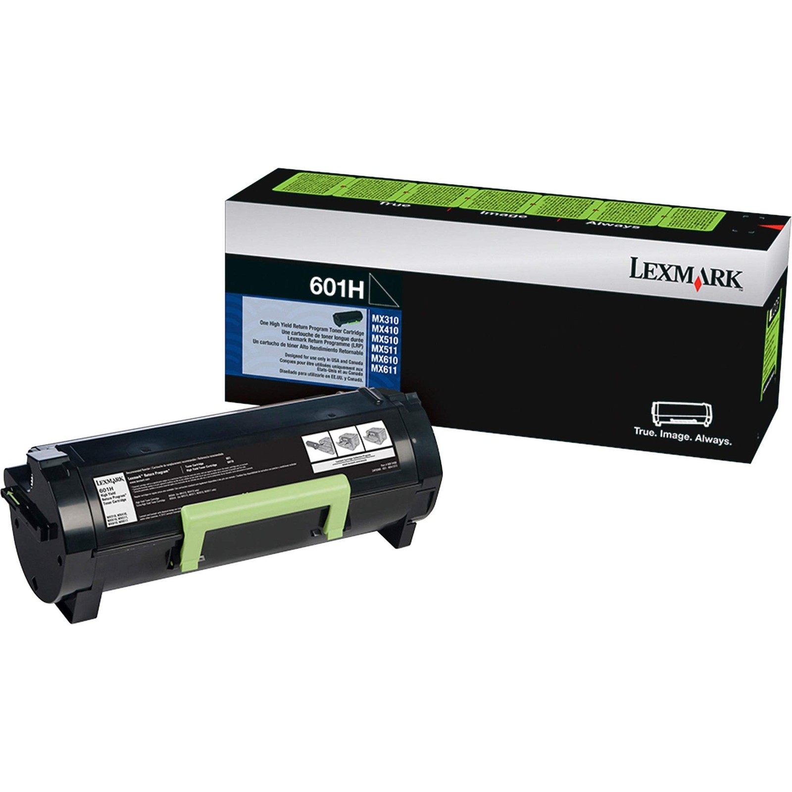Lexmark Unison 601H Toner Cartridge One Size, Black