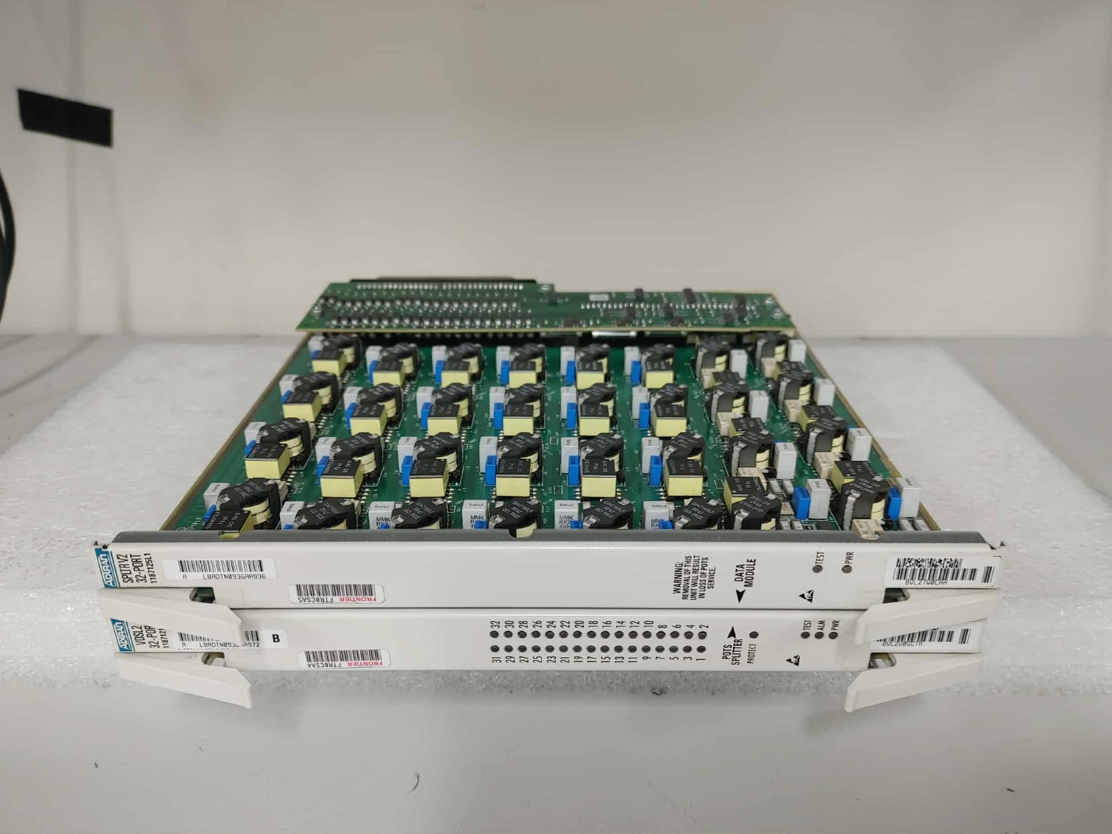 1187121L1 ADTRAN TA5000 VDSL2 32-PORT ACCESS MODULE AND 1187125L1 SPLTR V2
