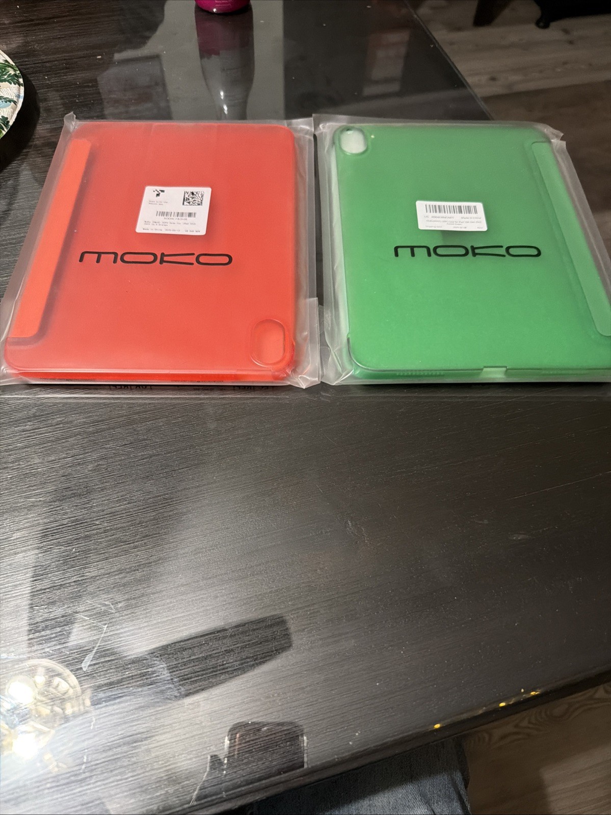 MoKo iPad 10.2 Case - Orange Or Green  Soft TPU Cover Your Choice Orange Or Grew