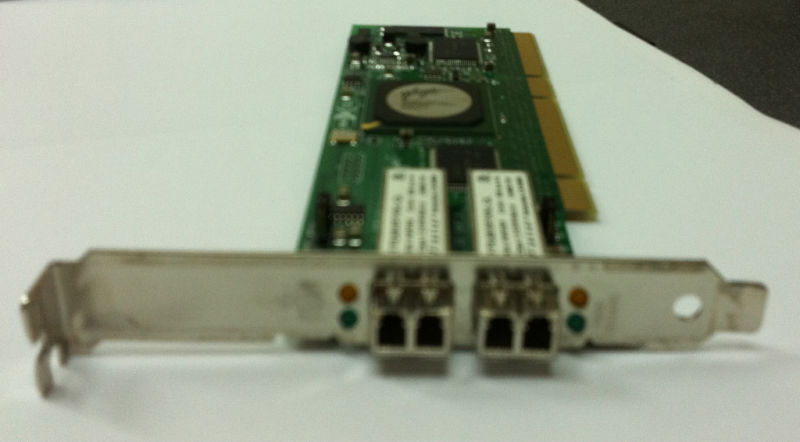 8x Qlogic QLA2342L 2-Port 2GB PCI-X Fiber Channel Cards 