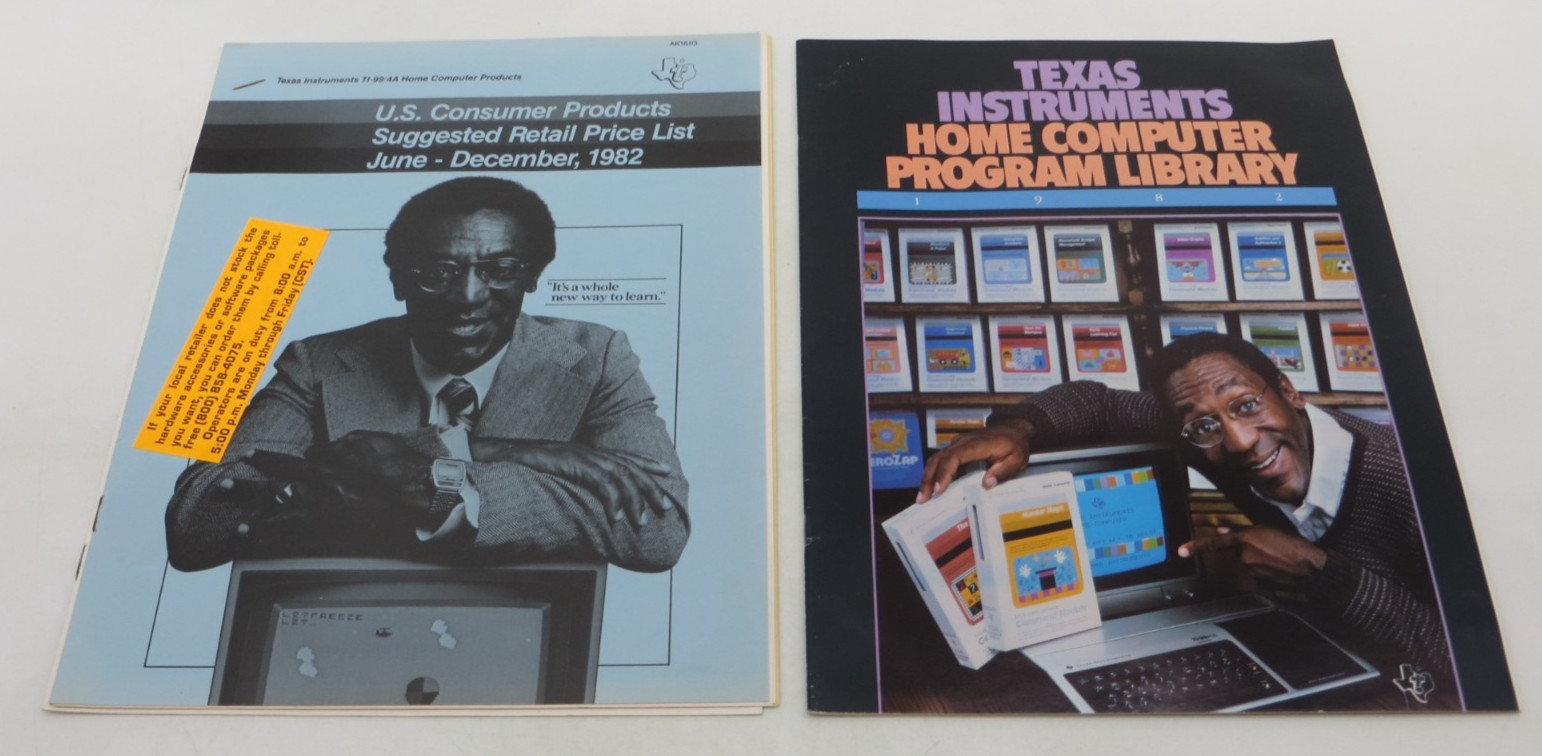 1982 TEXAS INSTRUMENTS HOME COMPUTER LIBRARY Catalog & Price List vtg reference