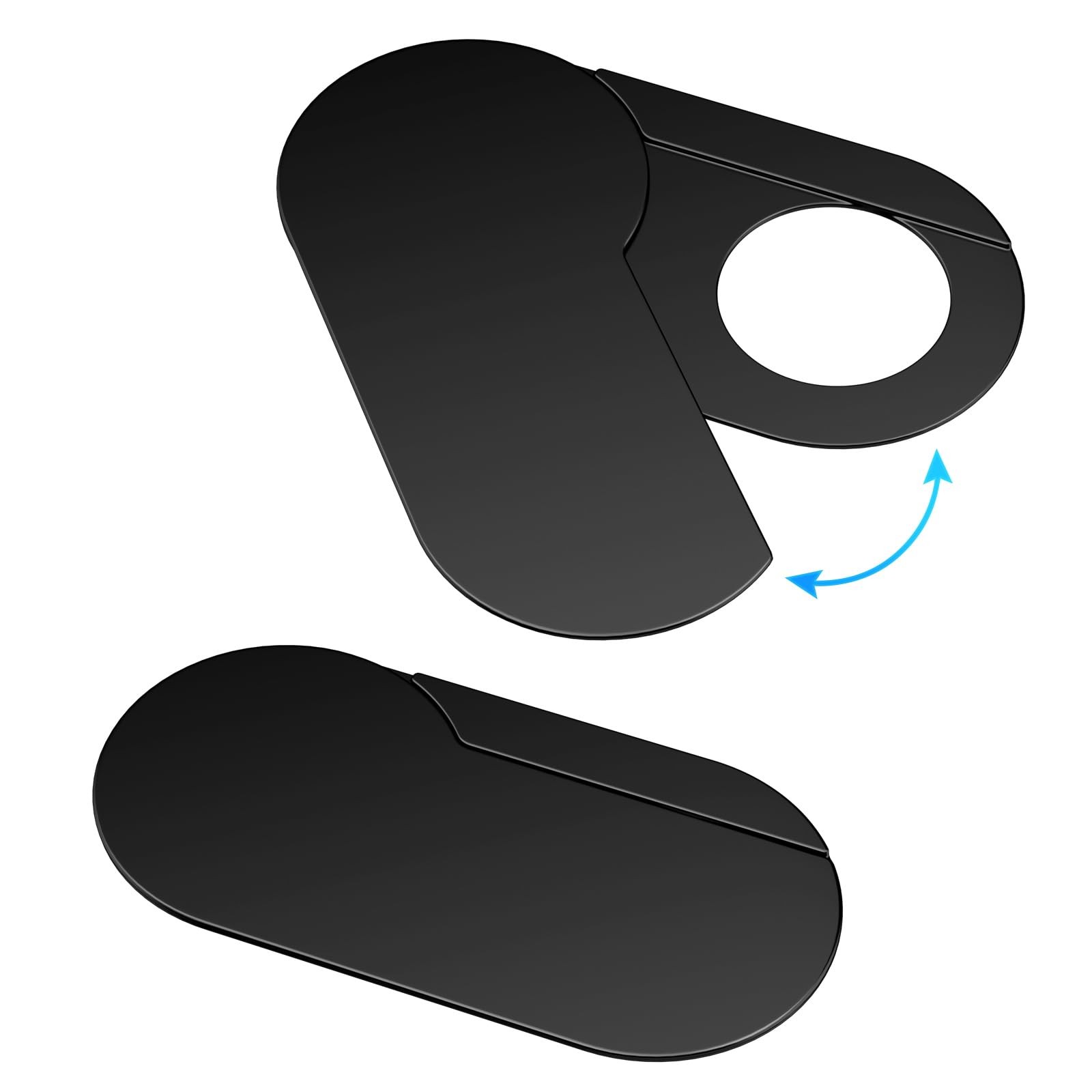 CloudValley [2-Pack Upgrade Rotating] Laptop Camera Cover Slide, 0.015 Inch Ultr