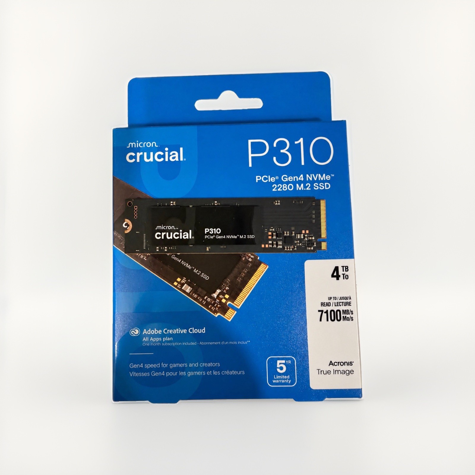 CT4000P310SSD8 Crucial P310 4TB PCI Express 4.0 x4 NVMe M.2 2280 SSD - BRAND NEW