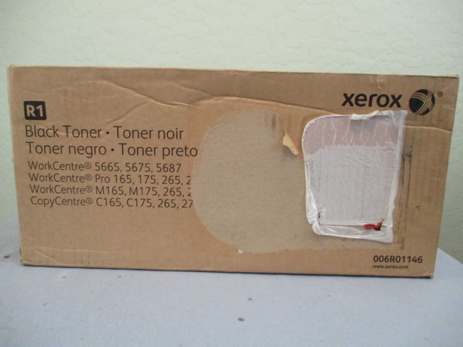 Genuine Xerox WorkCentre 5665 5675 5687 Pro 165 175 R1 Case of 2 Toner 1 Waste