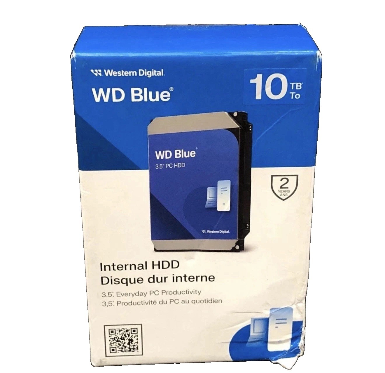 WESTERN DIGITALWD Blue 10TB 7200 RPM SATA 6.0Gb/s 3.5" Internal Hard Drive