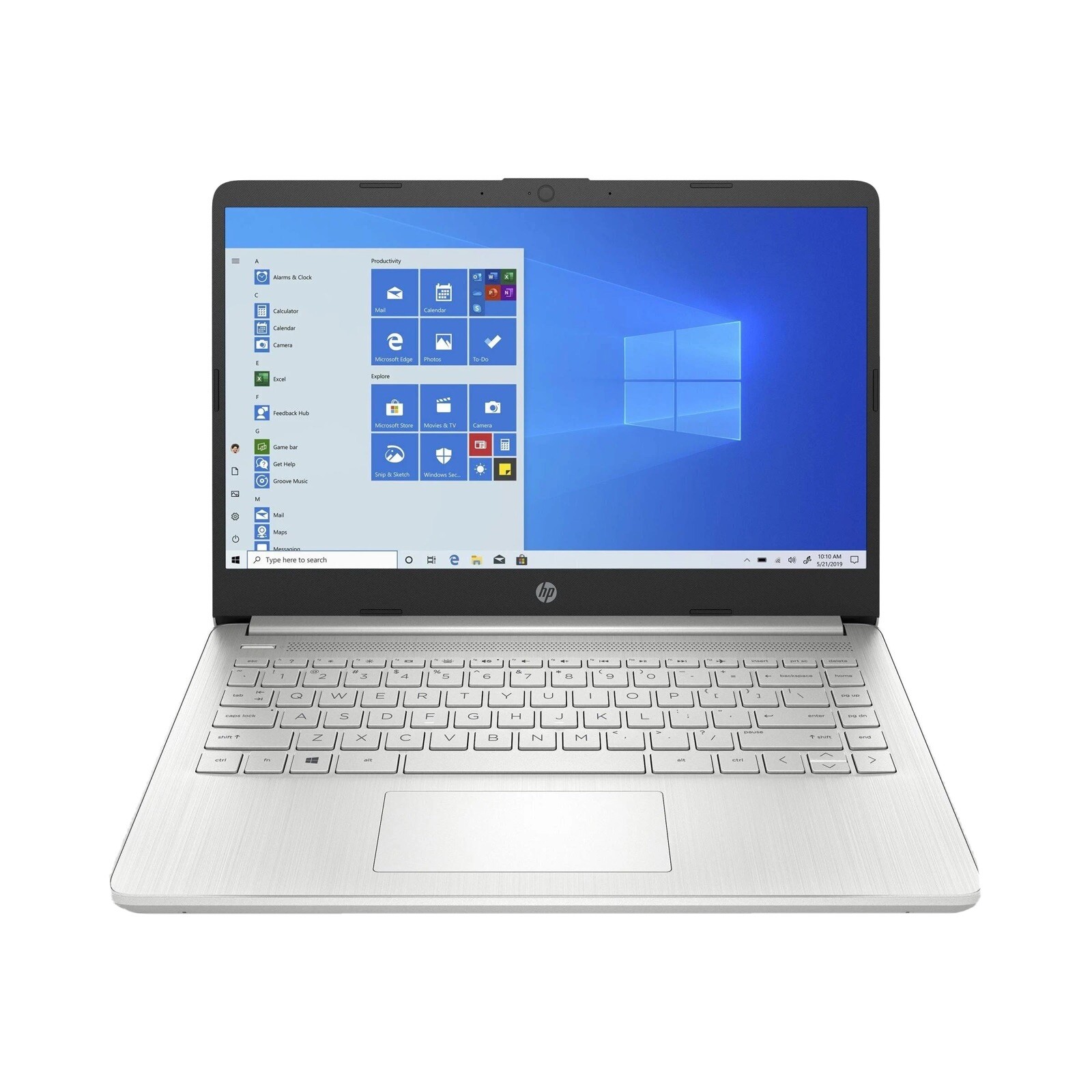 HP 14-fq0051nr  14" (128GB, AMD 3020E, 2.30 GHz, 4GB) Laptop - Silver