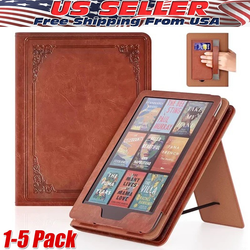 7"/6.8" Kindle Paperwhite Case Foldable Stand Cover （12th/11th Gen 2024‑2021）