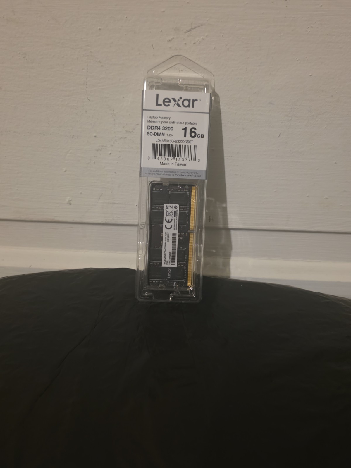 Lexar LD4AS016G-B3200GSST memory module 16 GB 1 x 16 GB DDR4 3200 MHz