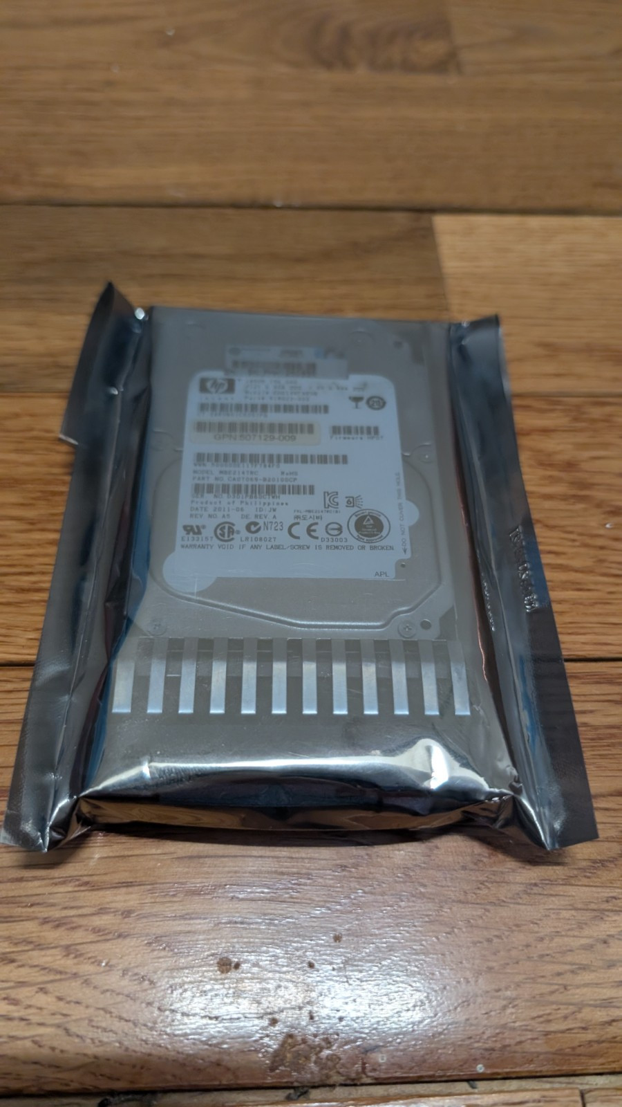 HPE EH0146FARUB 512744-001 518022-002 146GB 15K RPM 6Gb/s 2.5" SAS HDD NEW