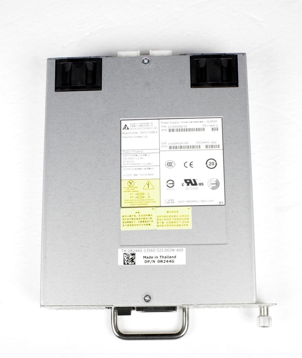Dell R244G  Brocade 5100 6510 series power supply 150 watt