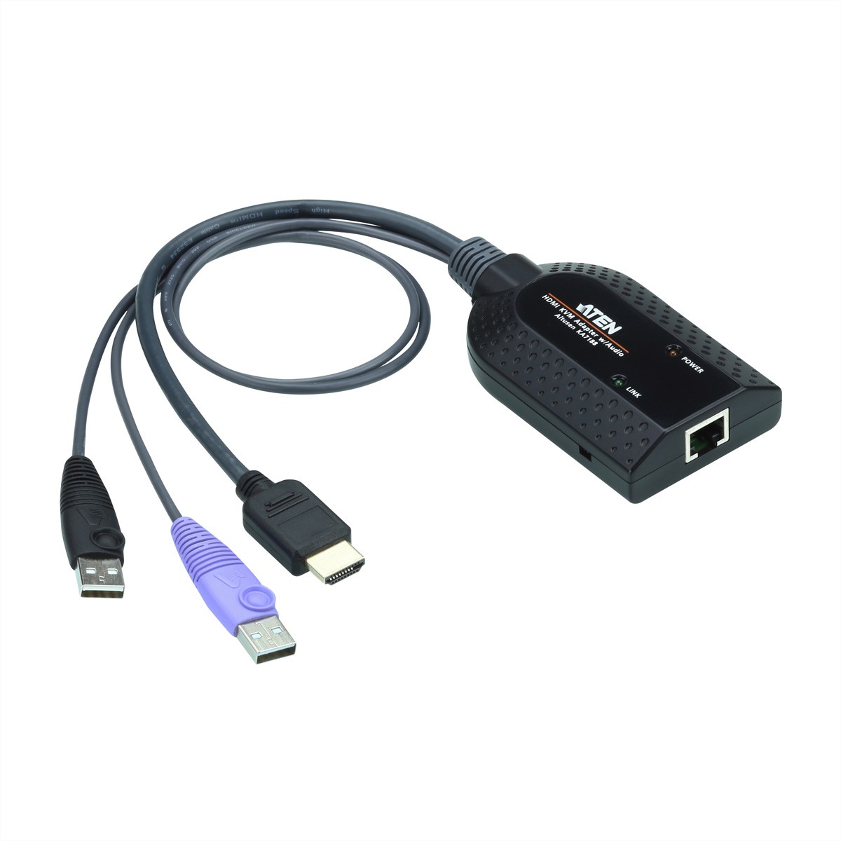 ATEN KA7188 USB HDMI VM KVM AdapterCable Kvm Switch HDMI Output KA7188-AX