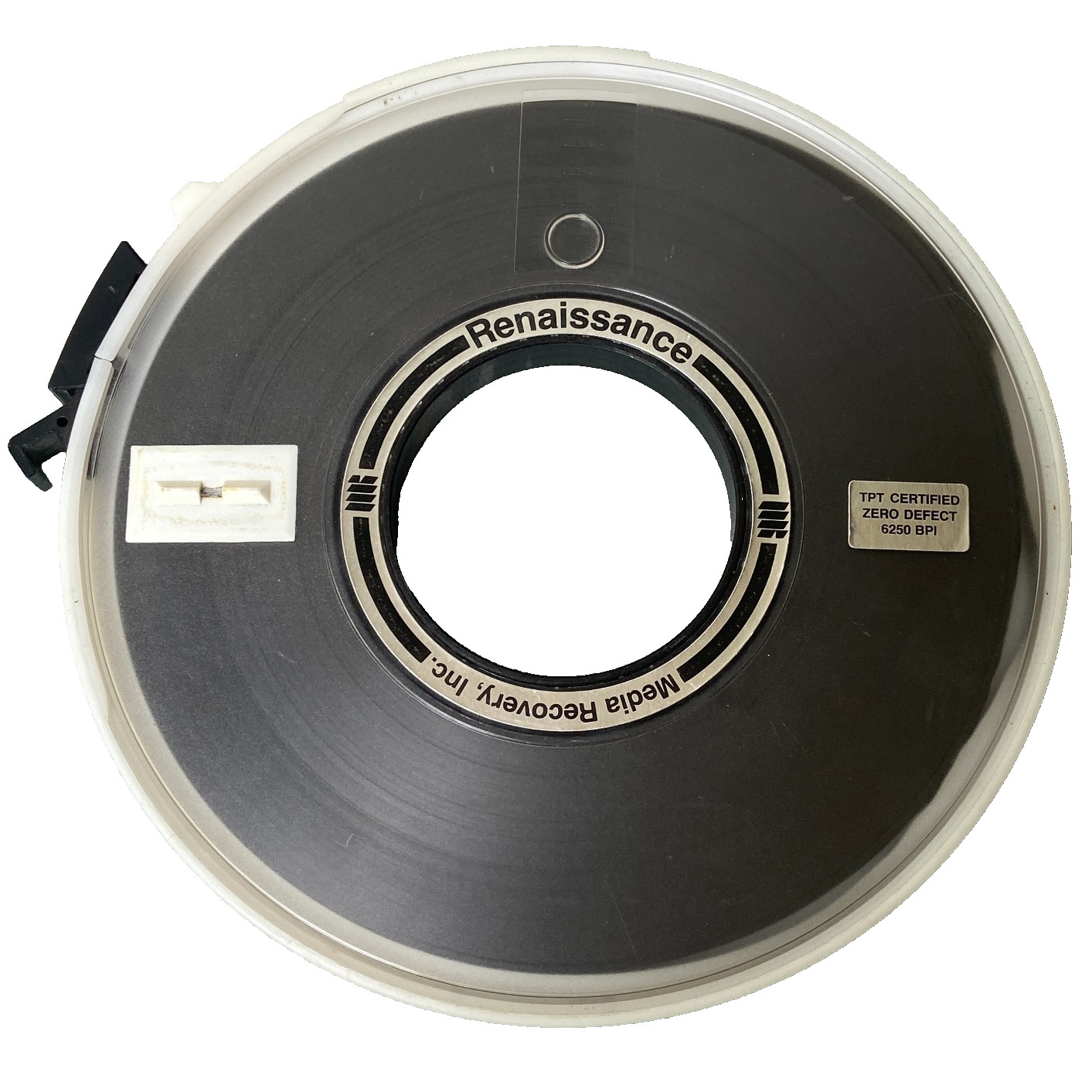 Renaissance Media Recovery Computer Data Tape Reel TPT Certified 6250 BPI Super