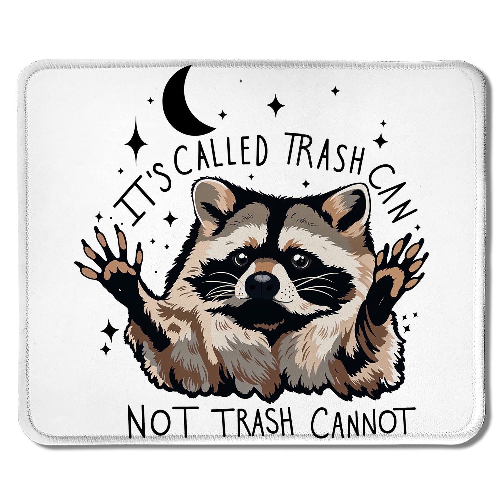 Foritho Funny Raccoon Mouse Pad 9.5x7.9 Inch, It's inches, Color 01