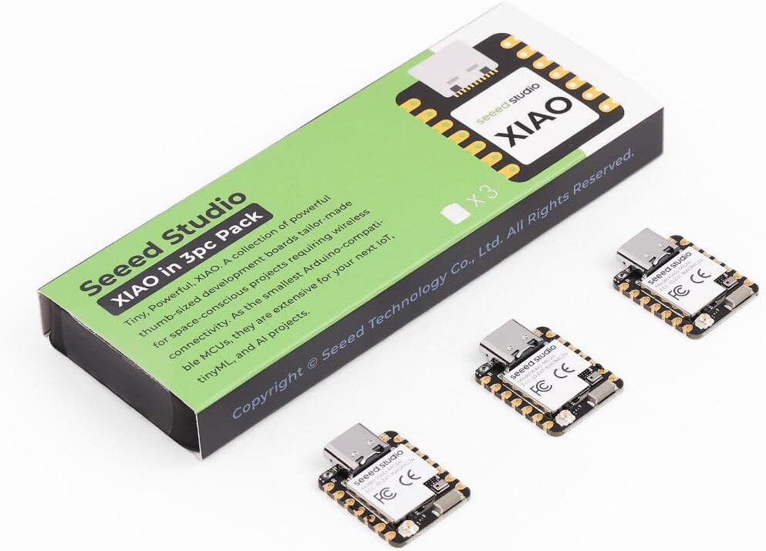 Placa Desarrollo Xiao Mg24 Sense Pack 3 Unidades Thread Matter Ble 5.3 Arduino