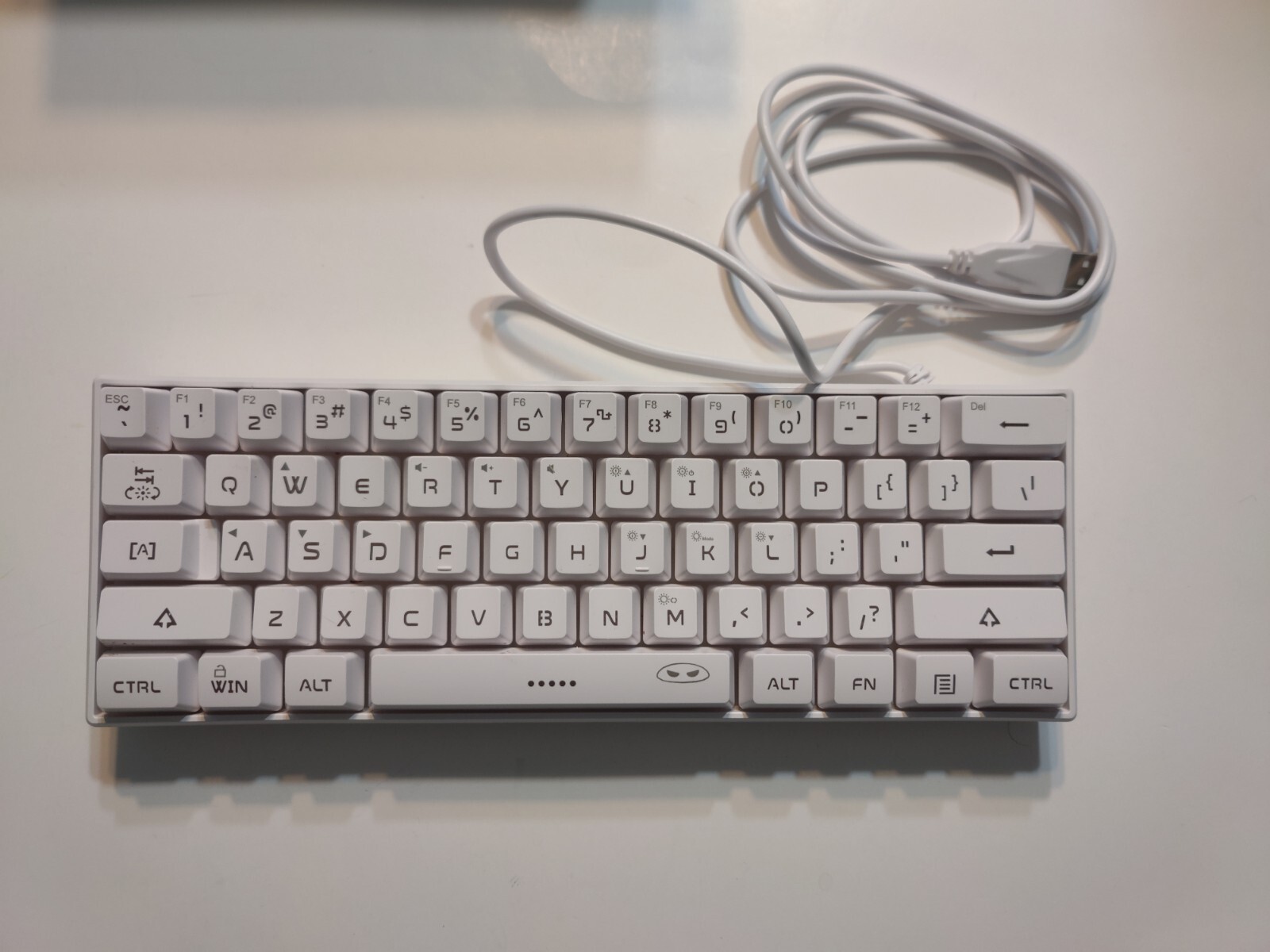 MageGee TS91 Mini 60% Gaming/Office Keyboard, 61 Keys  Wired RGB Lights up