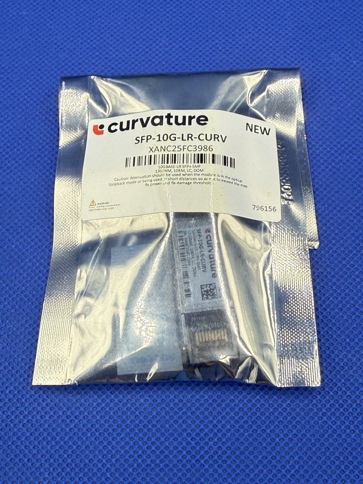 Curvature SFP-10G-LR-CURV 10GBase-LR SFP+ SMF 1310nm, 10km, LC Cisco Compatible