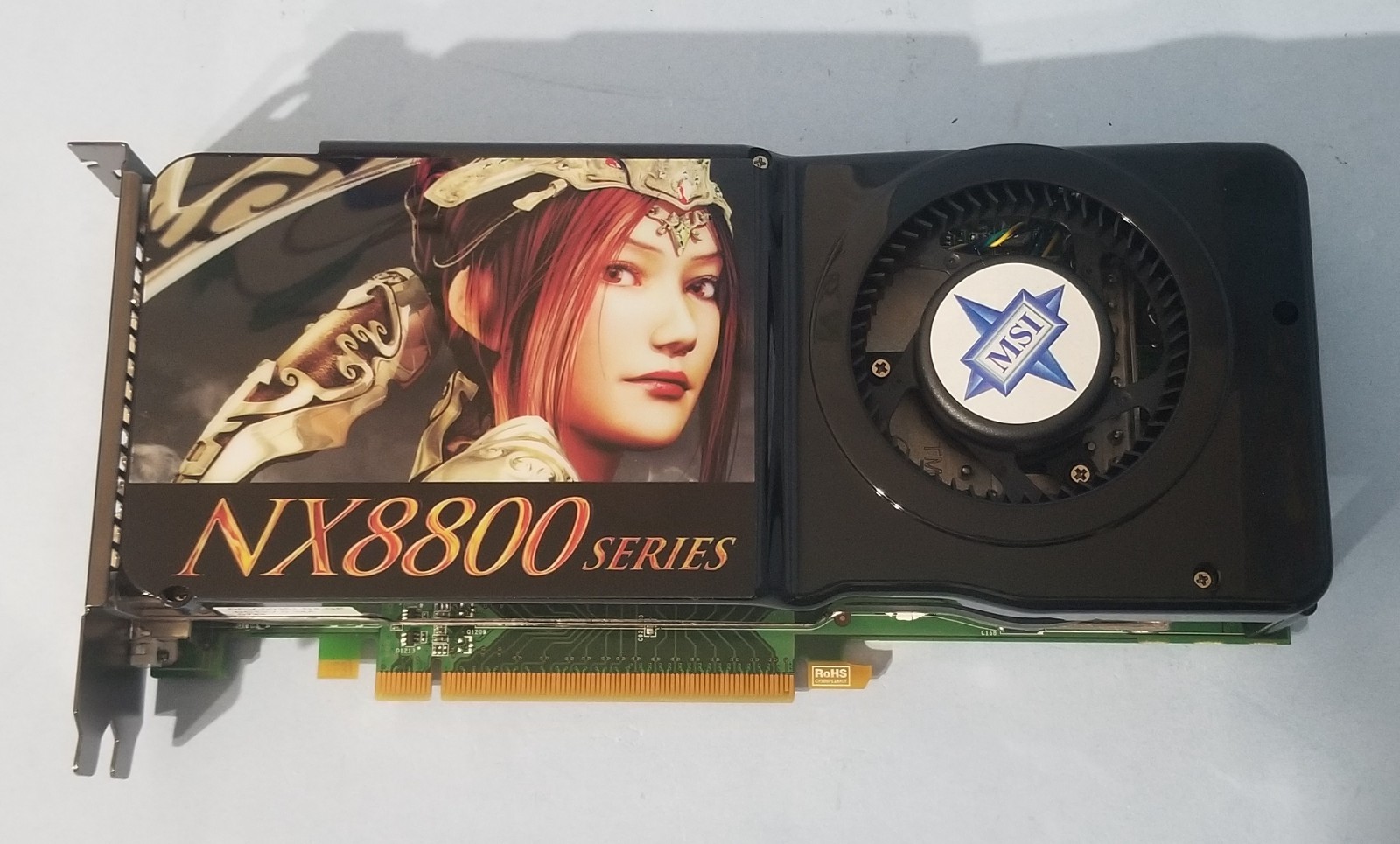 MSI GeForce NX8800GTS-T2D512E-OC Video card 512M OC