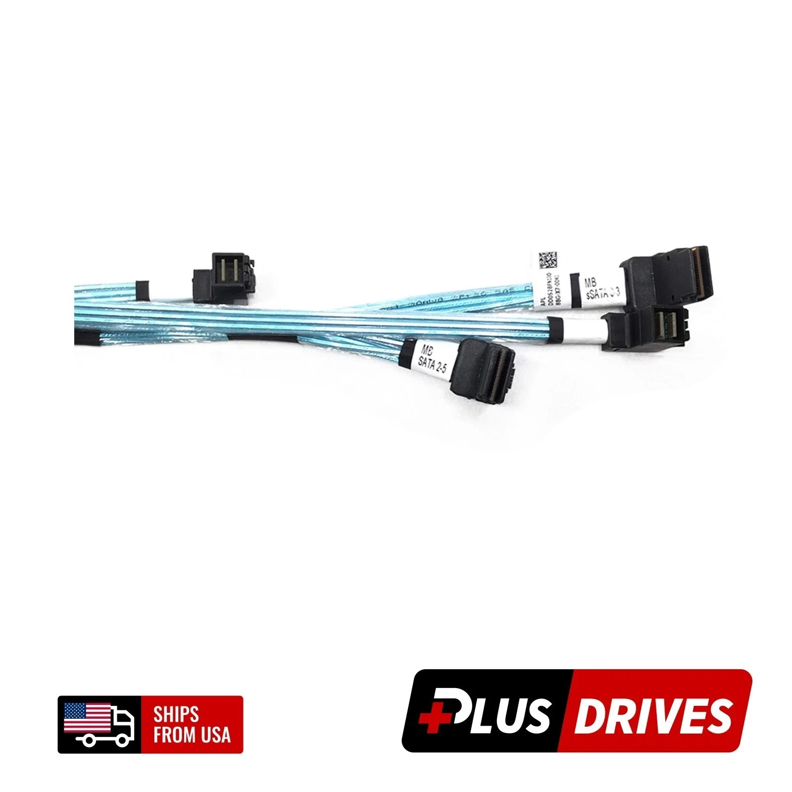 2x Mini SAS HD SFF 8087 Right Angle to Mini SAS HD SFF 8643 Right Angle 30"Cable