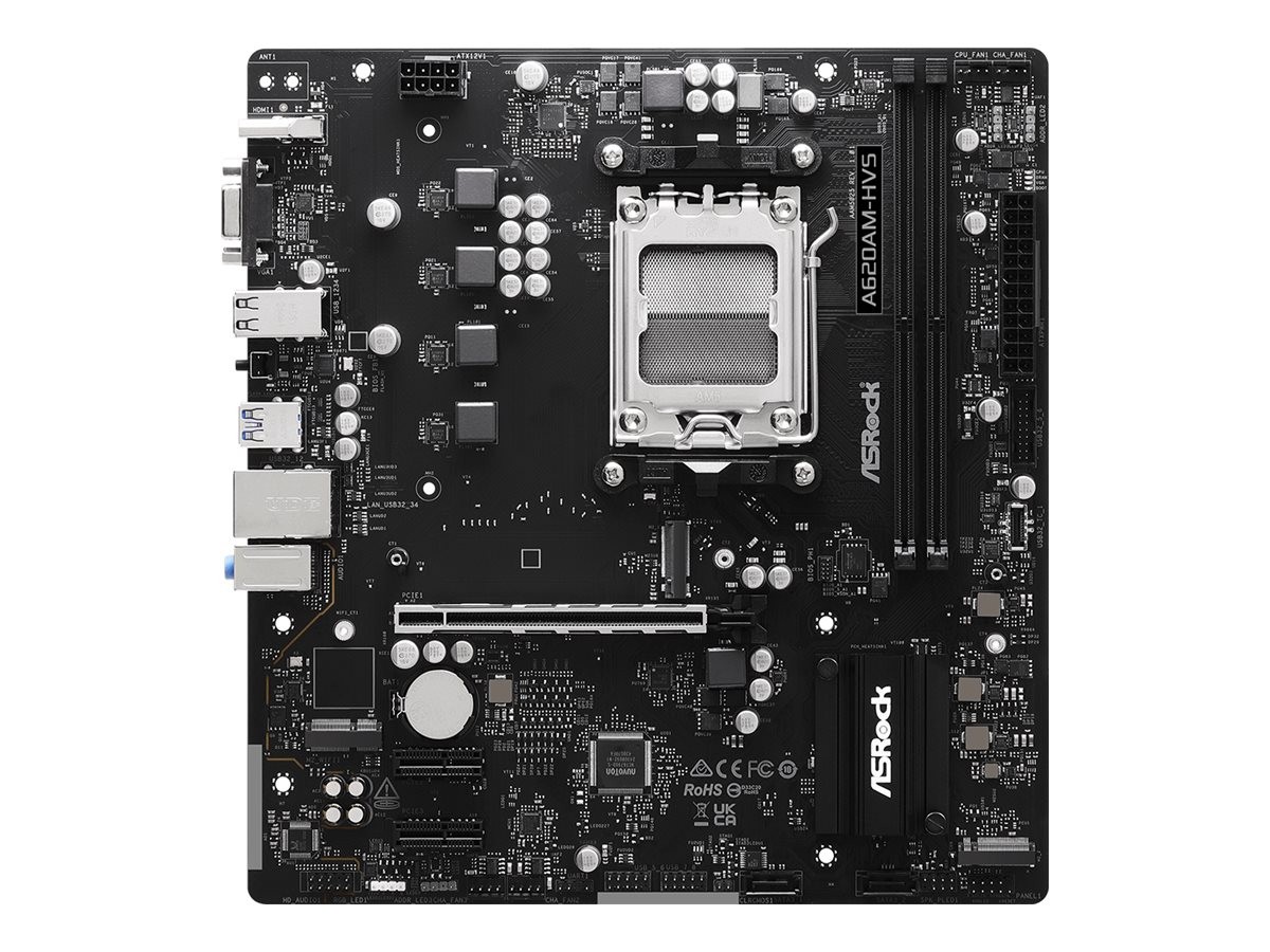 ASRock A620Am-Hvs Micro-Atx Am5 Amd A620 AMD 90-MXBSR0-A0UAYZ Motherboard