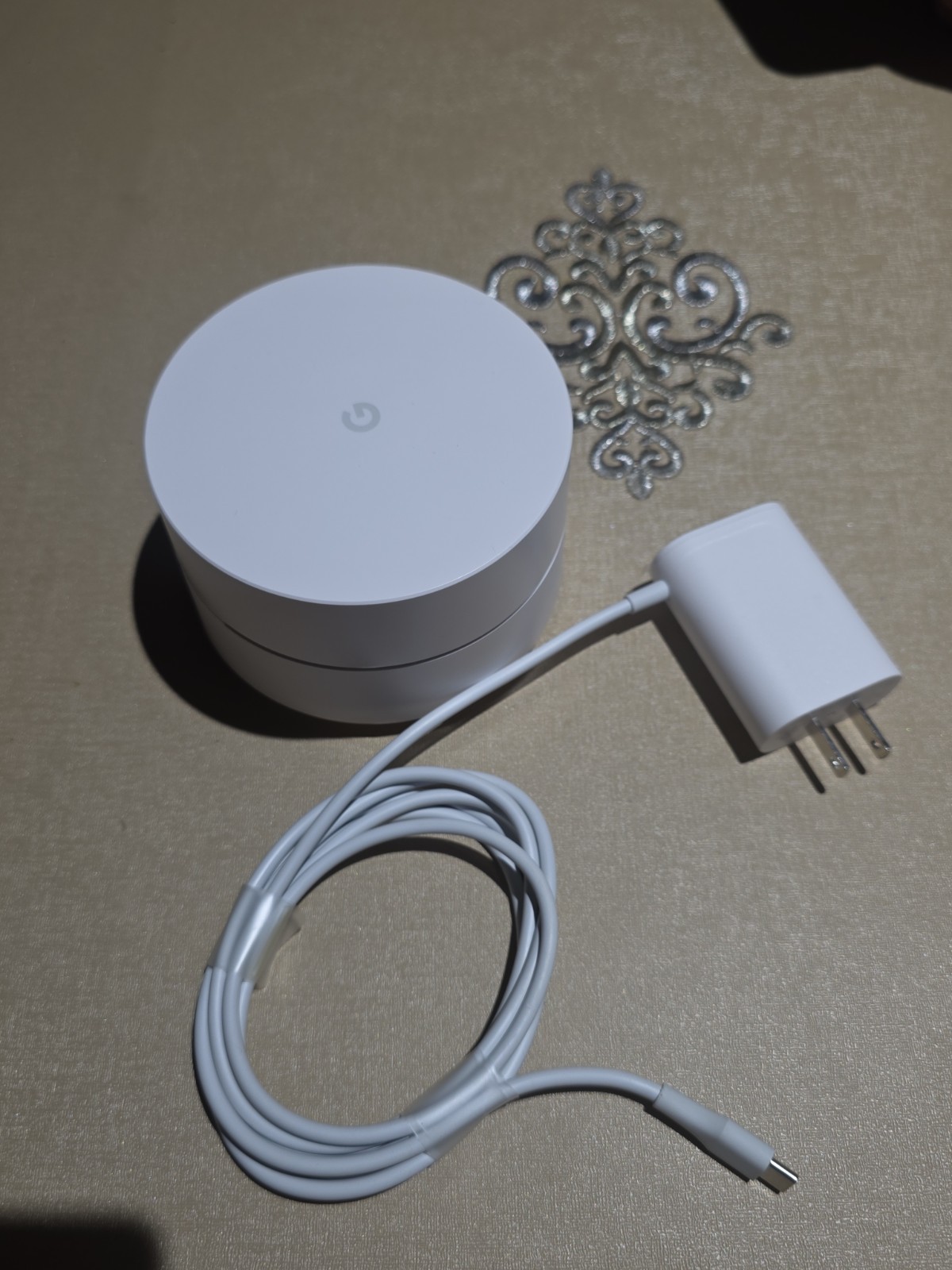 Google AC-1304 Mesh Wi-Fi Extender Dual Band Ethernet/Adapter White