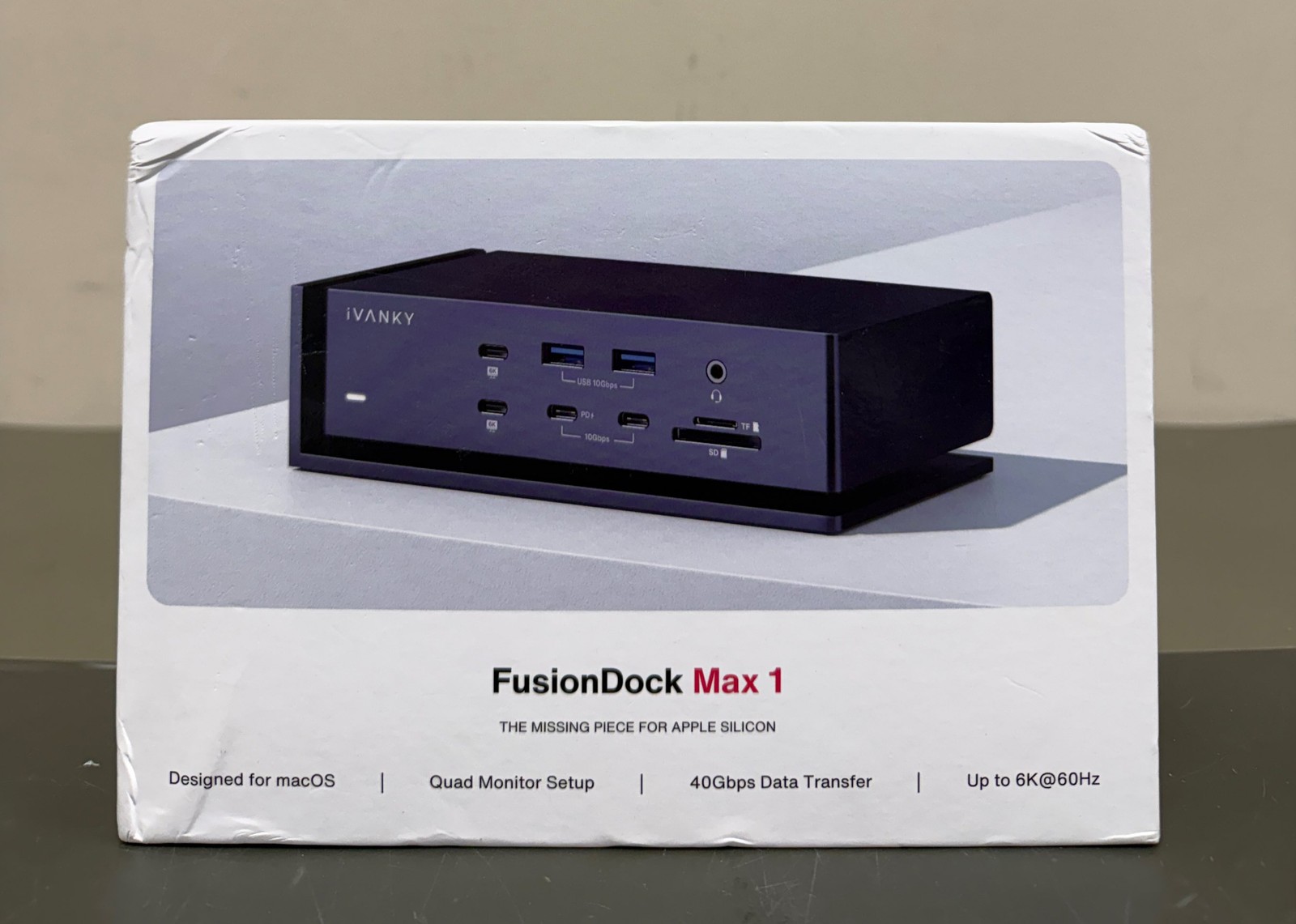iVANKY FusionDock Max 1, 20-in-2 Thunderbolt 4 Docking Station Only for M1-M5 Pr