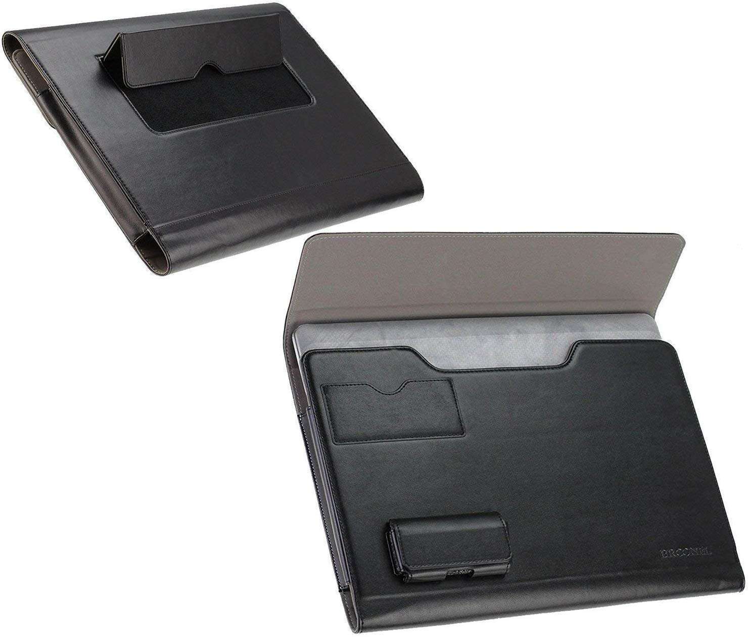 Broonel Leather Folio Case the HUION Graphics Tablet HS64