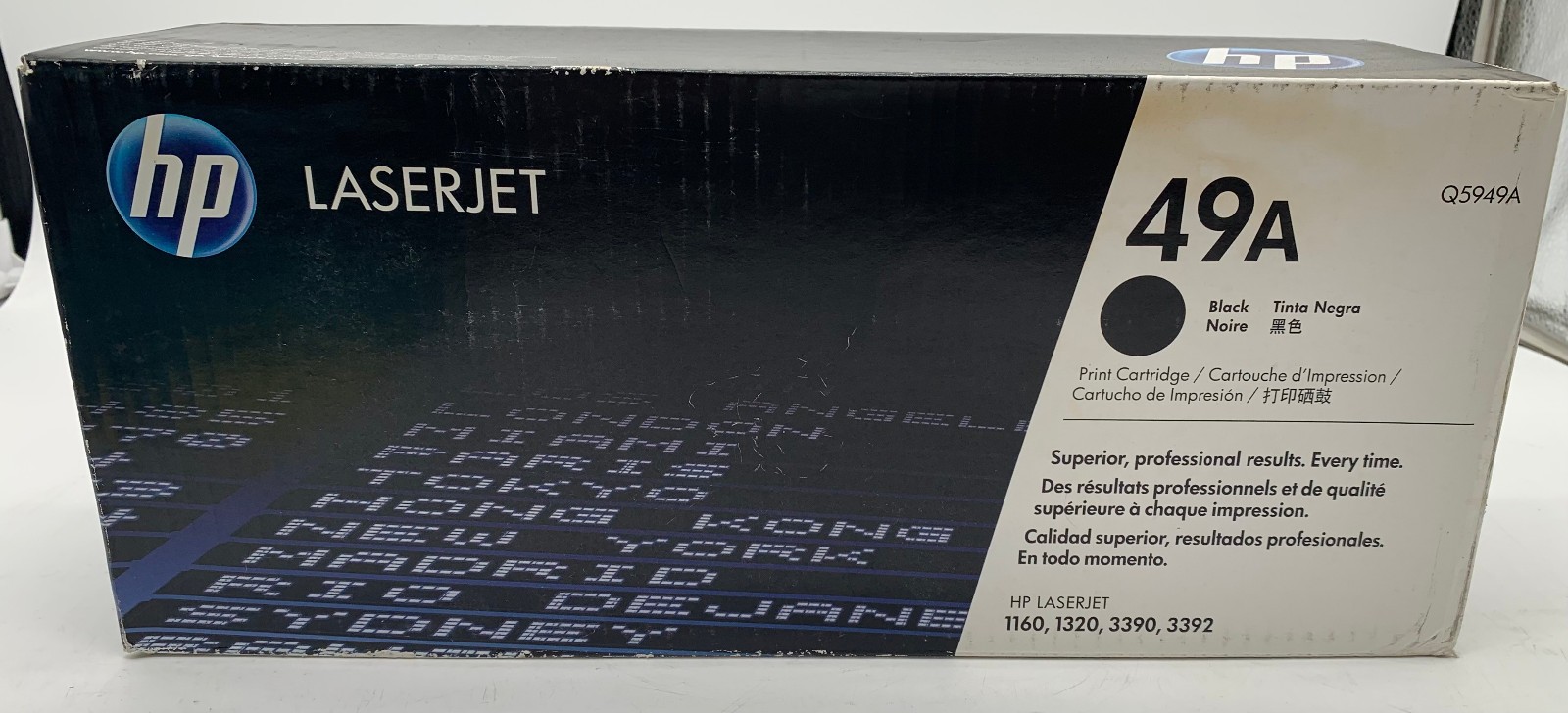 Genuine HP 49A (Q5949A) Black Original LaserJet Toner Cartridge, OEM