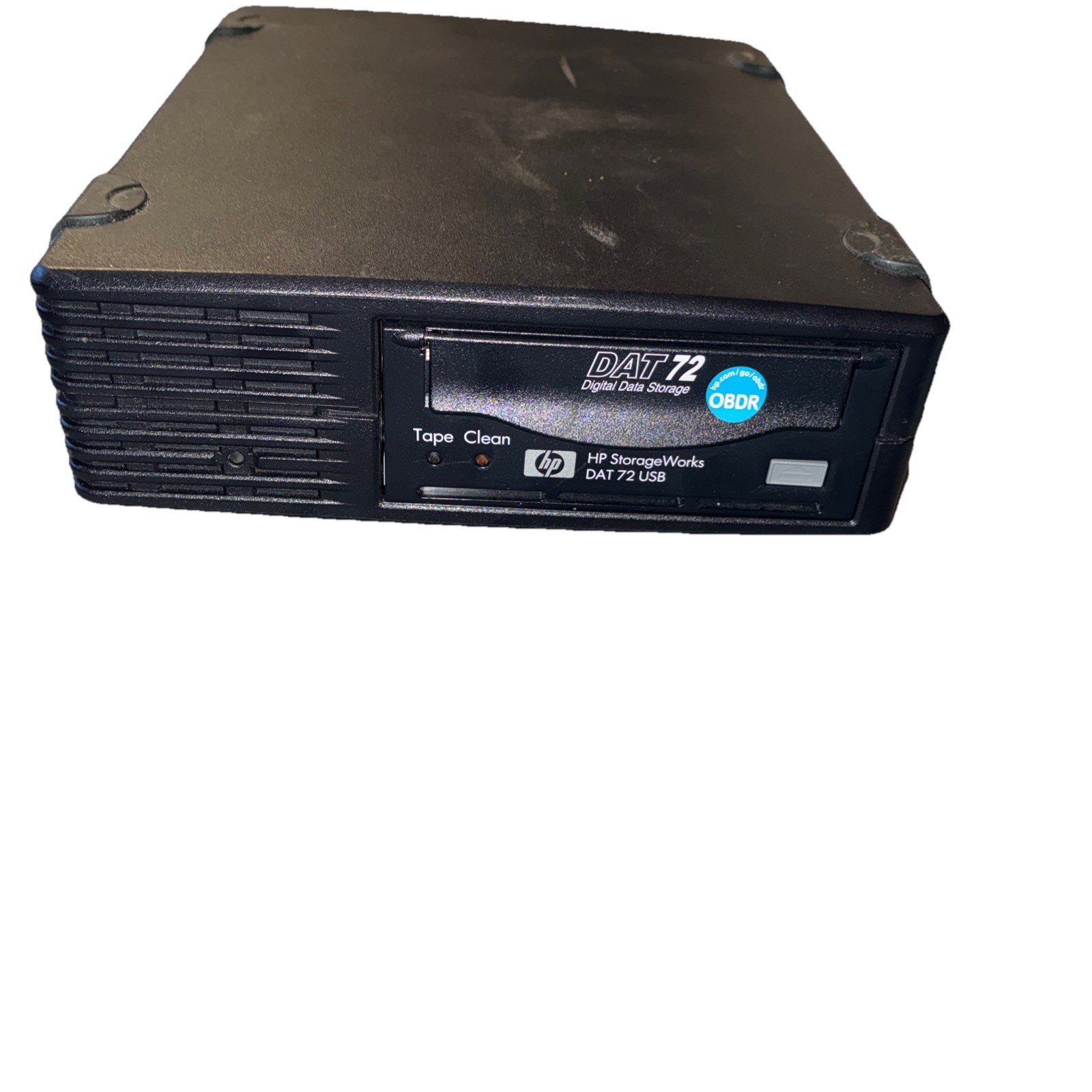 HP DAT Storage Works 72 gb USB EXTERNAL TAPE DRIVE Set (3 New Data Cartridges)