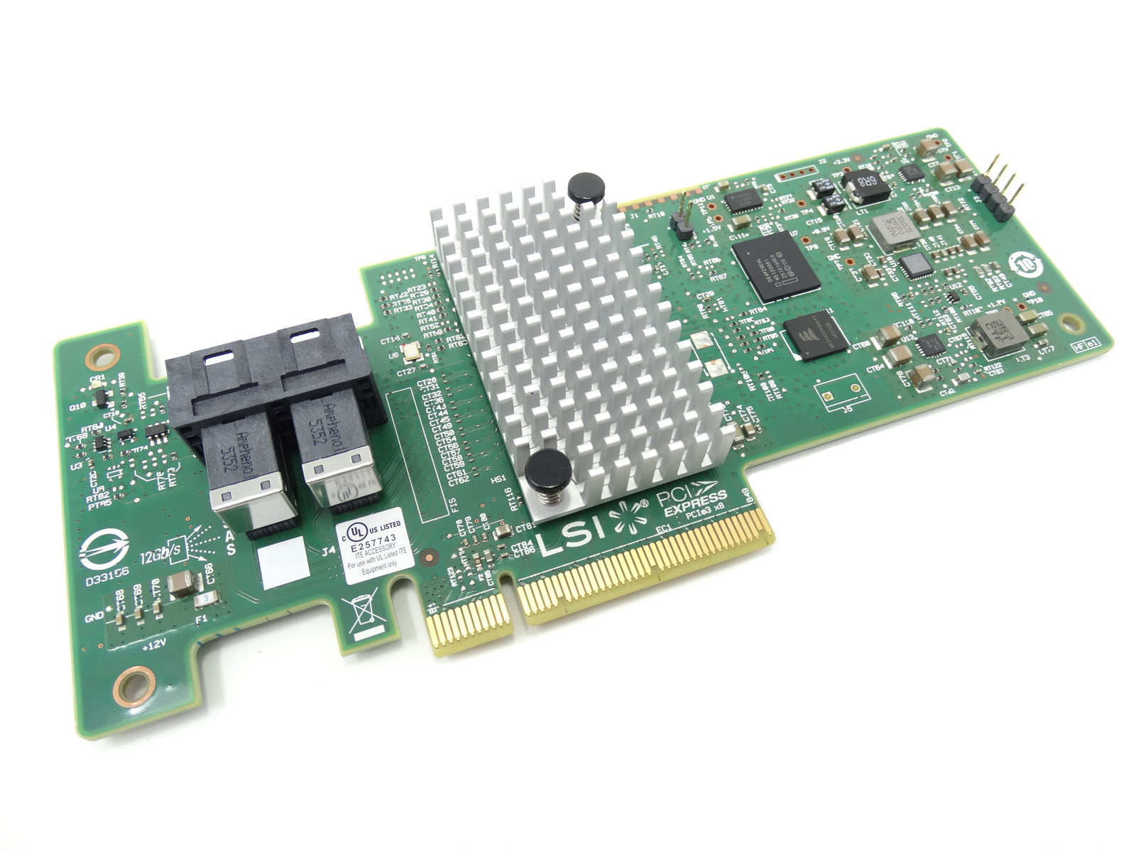 IBM Lenovo N2215 / LSI SAS9302-8i PCI-E 12Gb/s SAS Controller SAS9302-8I