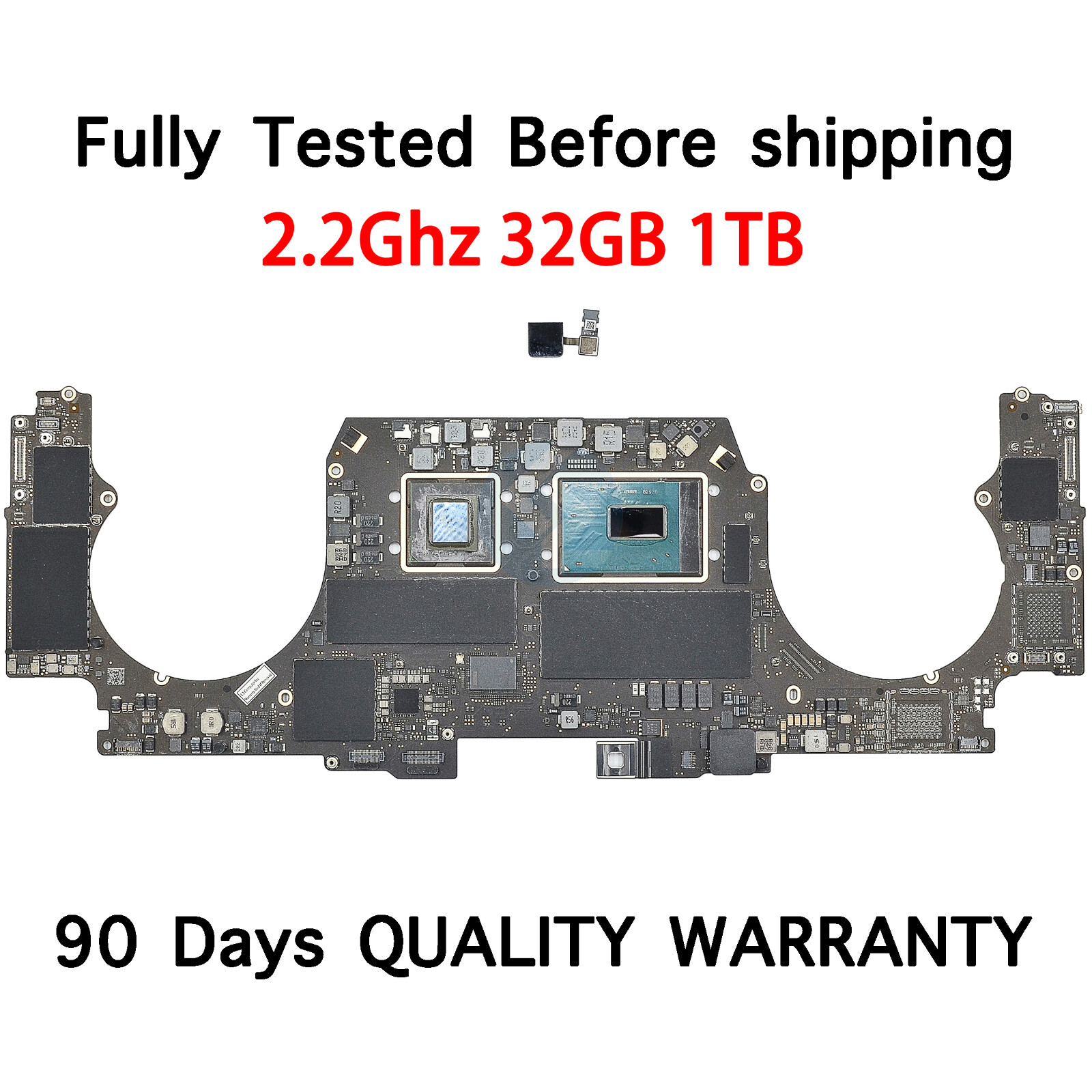 2.2GHz i7 32GB 1TB Logic Board 820-01041-A for MacBook Pro 15" A1990 2018