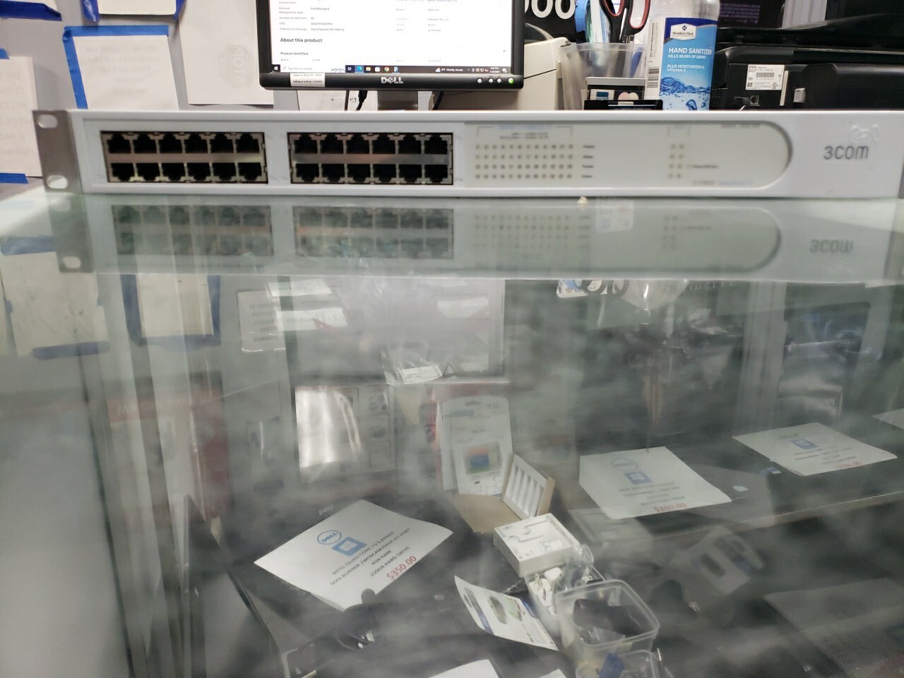 3COM Switch 3300 XM Managed 24 Port 3C16985B SUPER STACK 3 