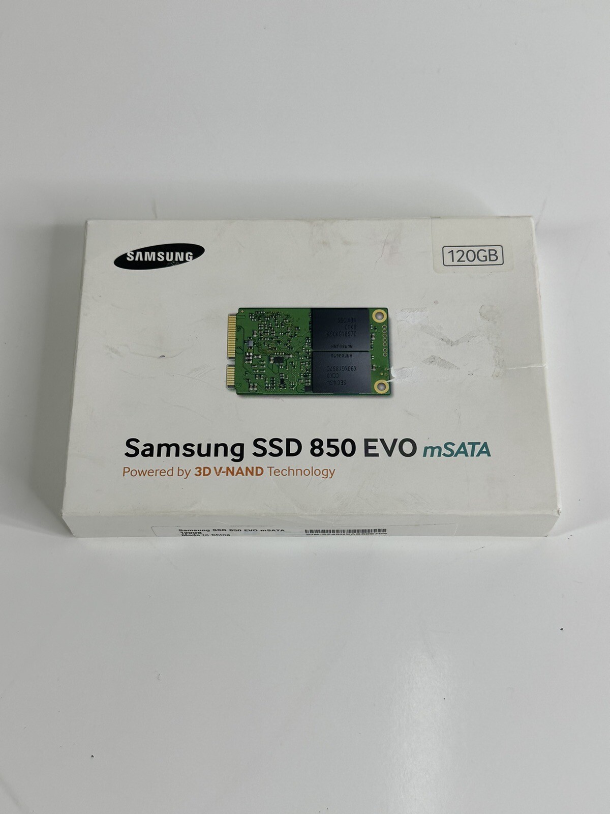 Samsung SSD 850 EVO mSATA Model: MZ-M5E120 Solid State Drive 120GB