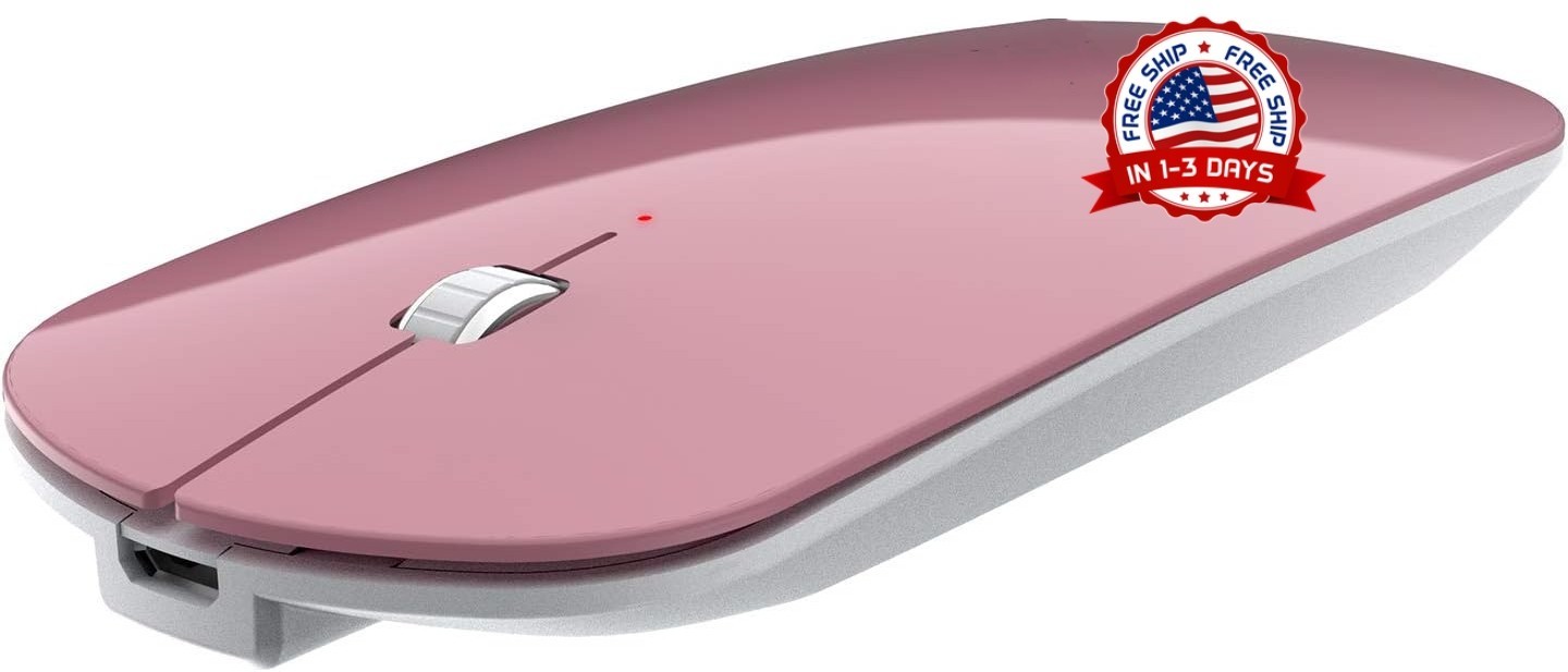 Silencioso Bluetooth Ratón, inalámbrico, compacto, portátil, segui