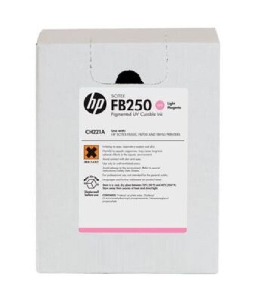 Original Ink HP Scitex FB250 FB500 FB700 FB950 / CH221A Light Magenta 3L Ink