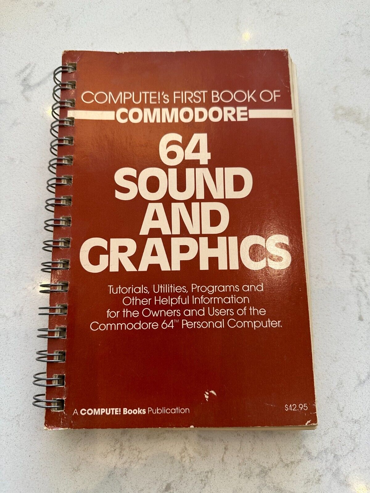 Compute's First Book of Commodore 64 Sound and Graphics Vintage Book