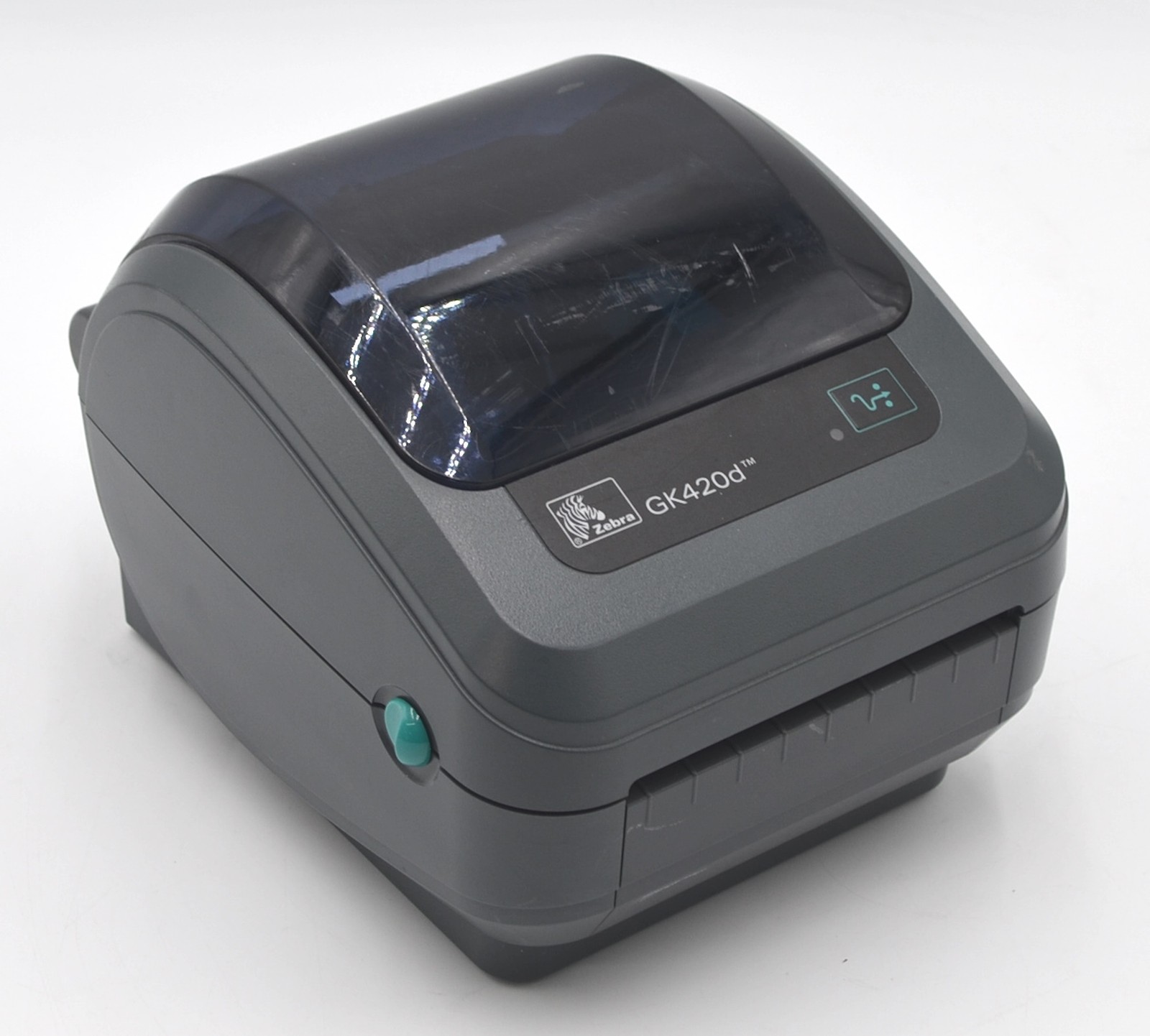 Zebra GK420D Direct Thermal Printer *Power Adapter Not Included* - Cosmetic