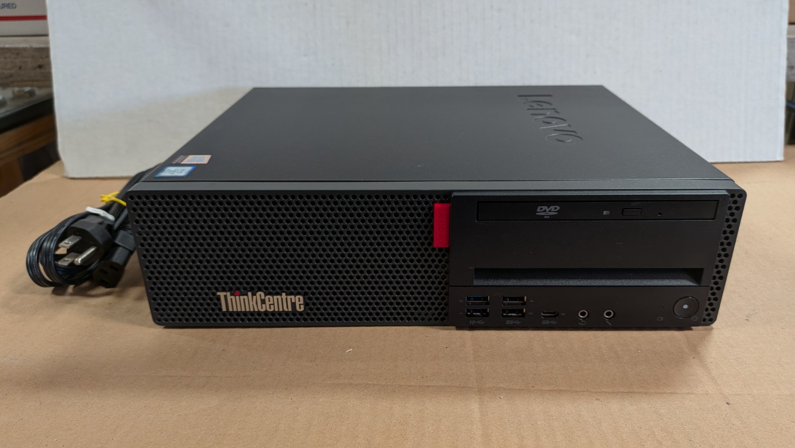 Lenovo ThinkCentre M920s SFF i7-8700 3.20GHz 8GB RAM 256GB SSD Win 11 W/Cord