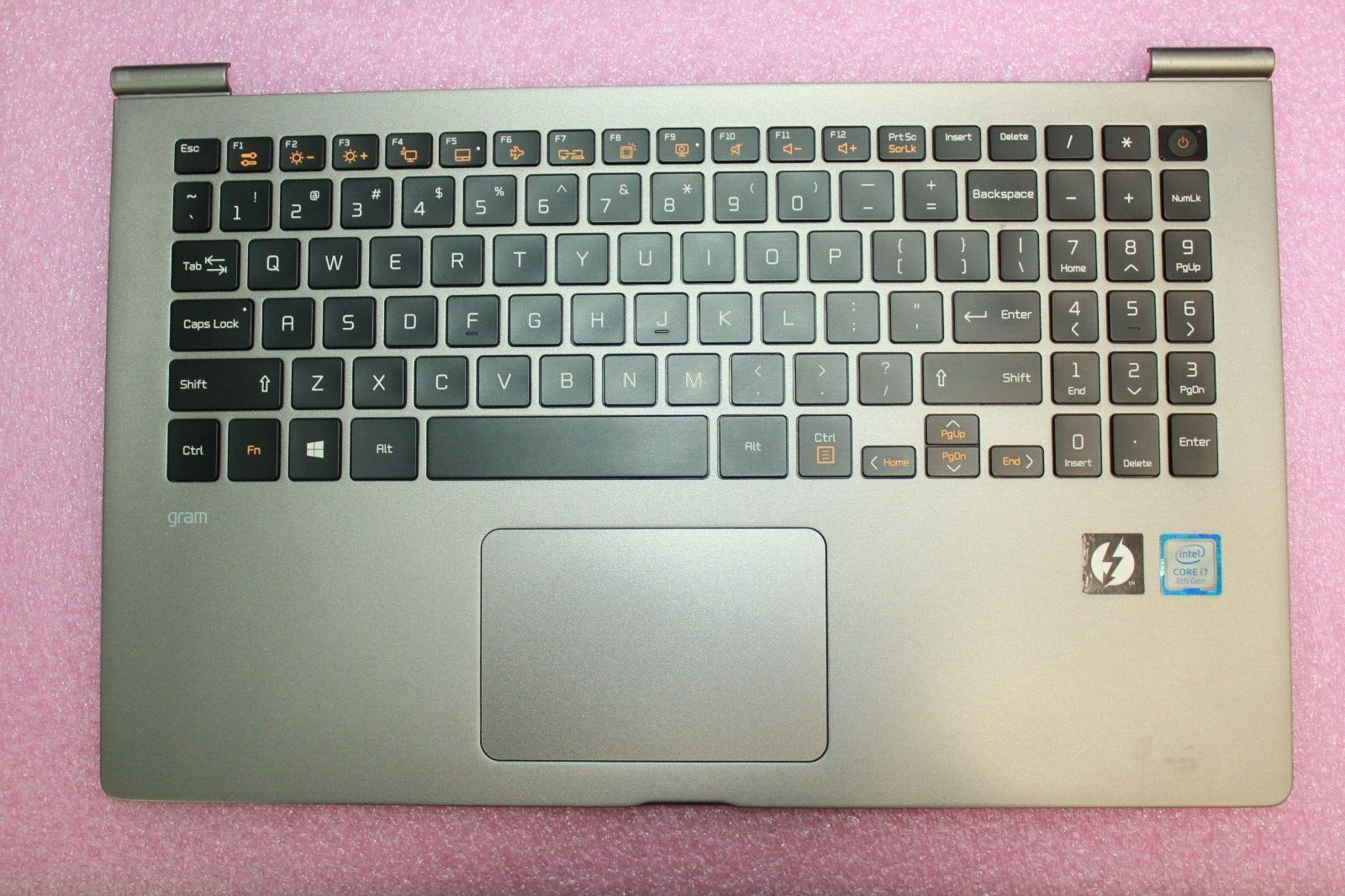Genuine LG Gram 15Z980 Palmrest with Keyboard + Touchpad 831-00713-00A