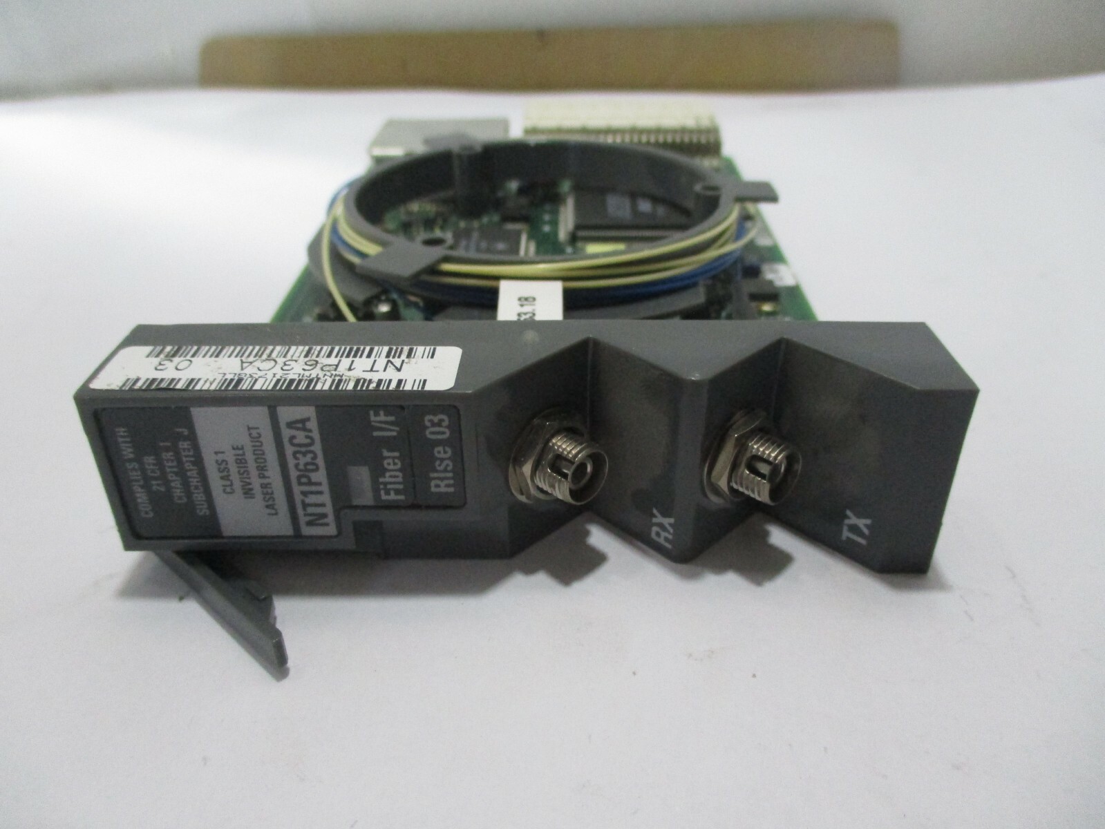 NORTEL NT1P63CA RISE 03 MERDIAN ELECTRO OPTICAL INTERFACE PACKET FIBER I/F