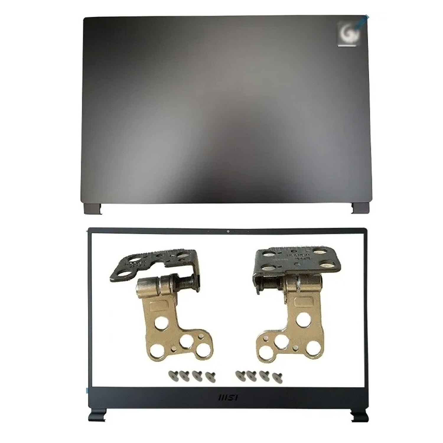 New for MSI Delta 15 A5EFK MS-15CK Laptop LCD Back Cover+Bezel+Hinges 15.6" US