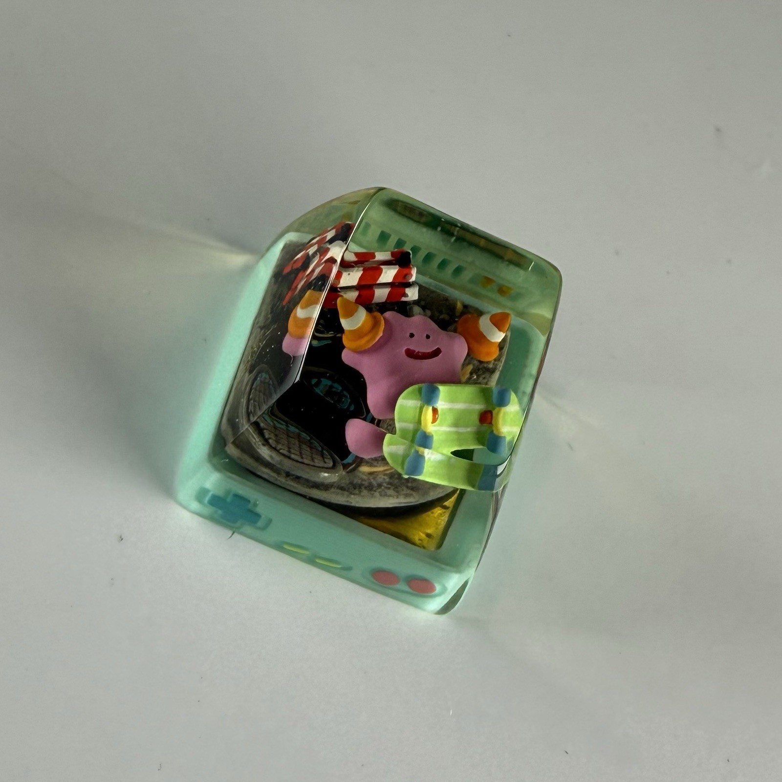 s-craft pokemon artisan keycap - ditto - cherry mx