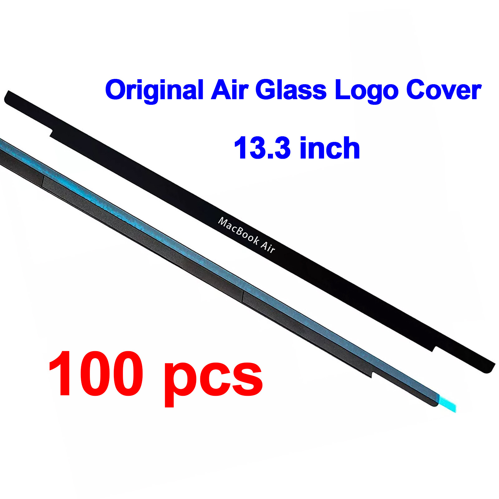 100PCS New LCD Front Glass Trim Bezel Logo Cover For MacBook Air 13" A2179 2020
