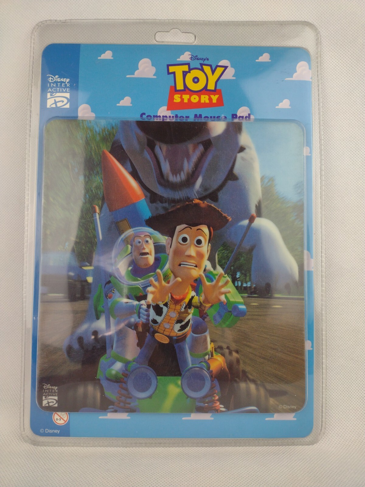 Disney Interactive Toy Story Woody and Buzz Lightyear Computer Mouse Pad