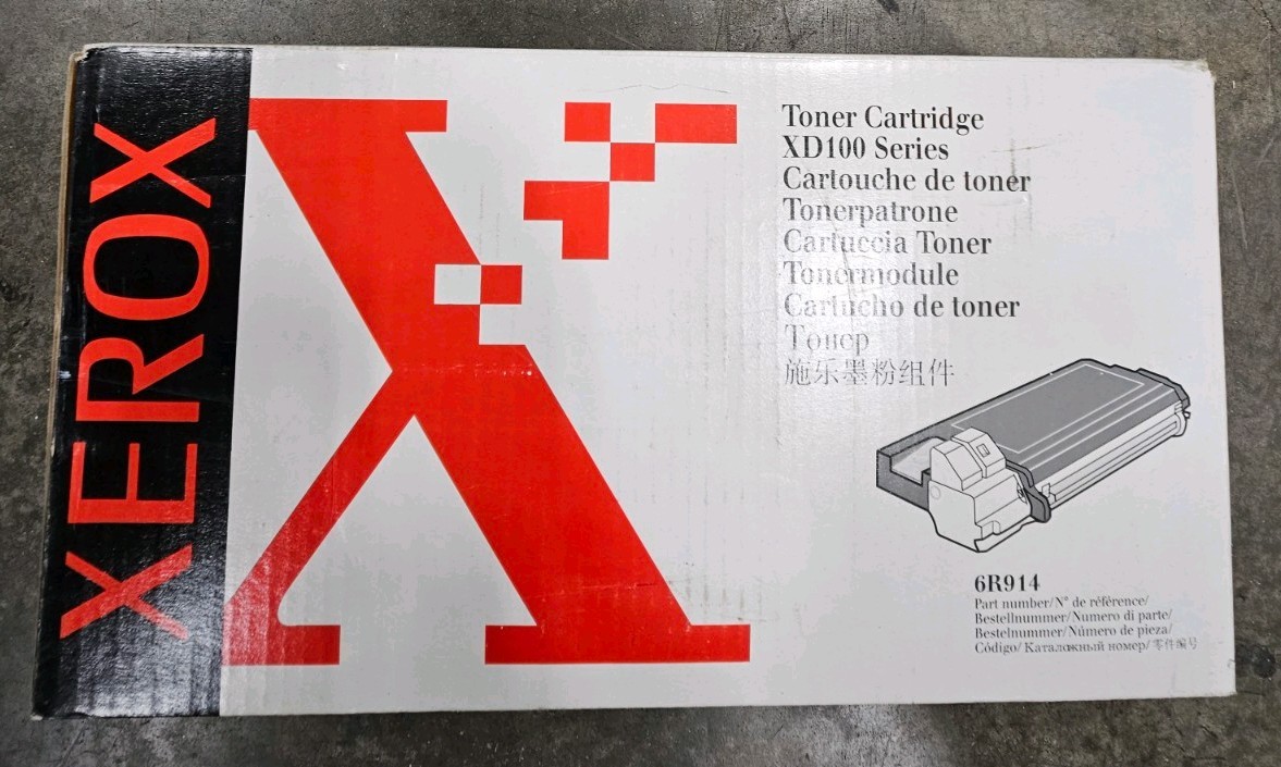 Original Toner Xerox XD100 6R914 Cartridge