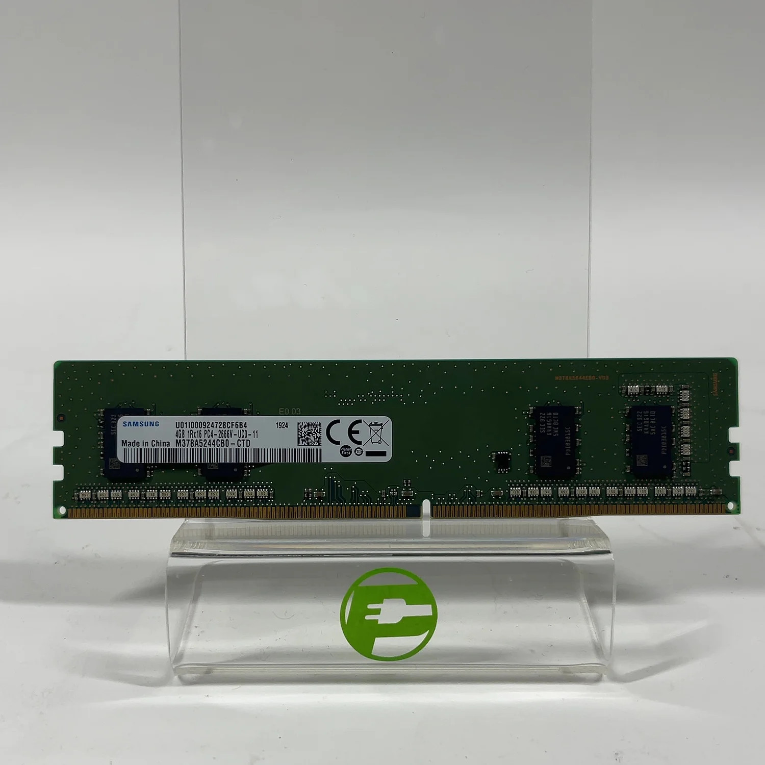 Samsung CN M378A5244CB0-CTD 1924 4GB (4x1GB) RAM DDR4 2666MHz 1924