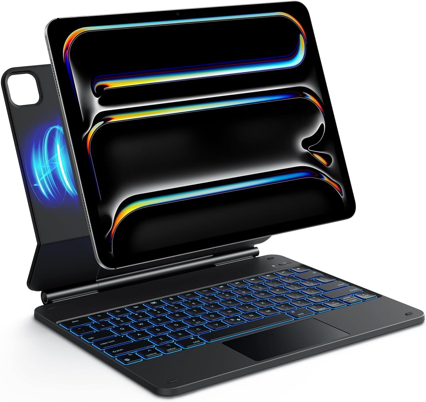 Magnetic Keyboard Case for iPad Pro 13 inch (M4) 2024, with Pencil Holder