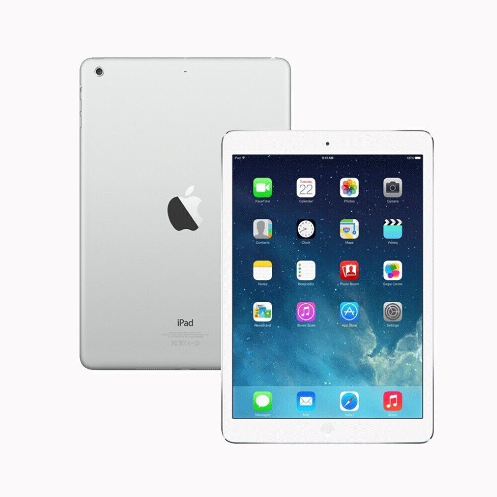 Apple iPad Air 1st Gen. 16GB, Wi-Fi + Cellular (Unlocked), 9.7in - Silver