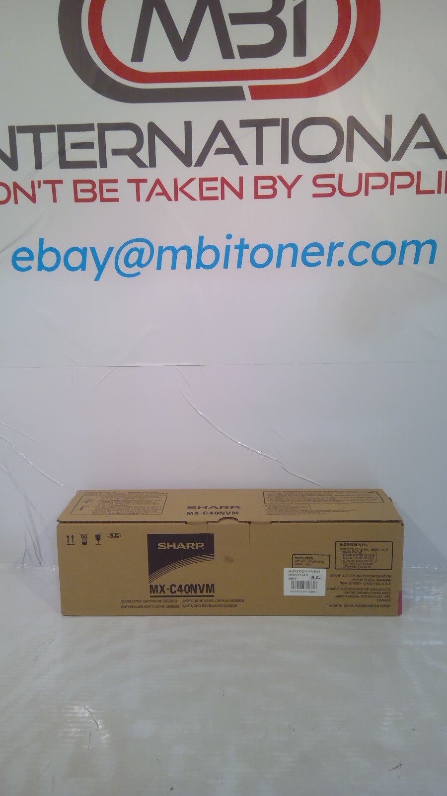 Genuine Sharp DX-C310/MX/C402SC Magenta Developer Cartridge MX-C40NVM, MXC40NVM