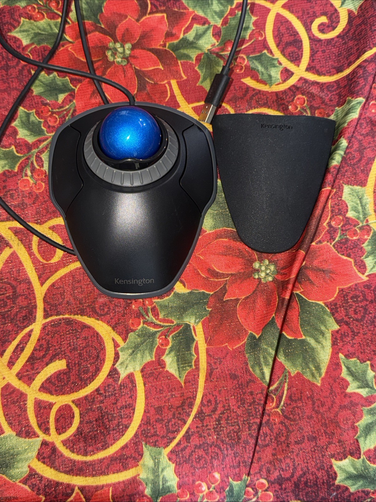 Kensington M01555 Orbit Trackball Mouse With Scroll Ring /Tested & Free-Ship