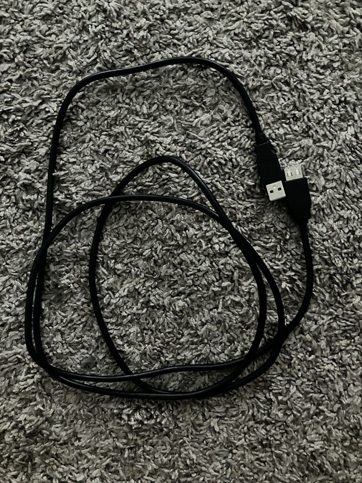 USB Extension Cable Copartner 6ft Black